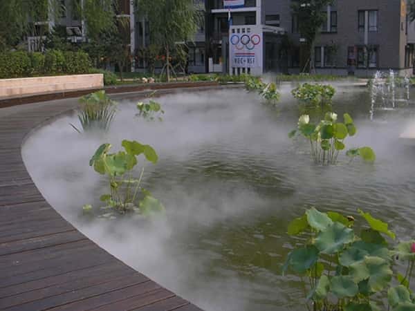 湖南景观造雾